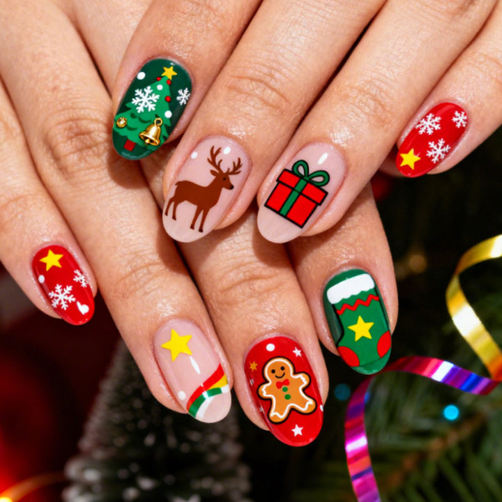 Creative Christmas Art Nail Set Stornfield