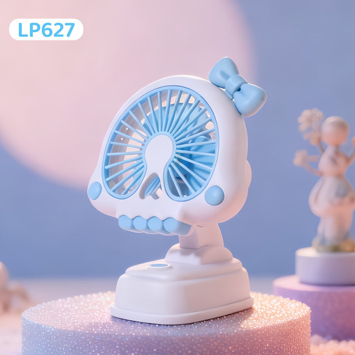 Women's Portable Hand Fan with Cute Animal Ear Design Stornfield