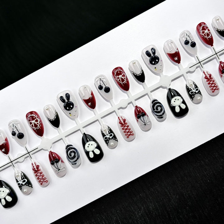 Artistic Character-Design Press-On Nails