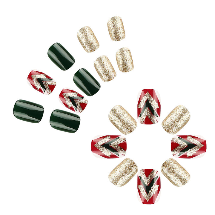 Artistic Holiday-Themed Nail Art Stornfield