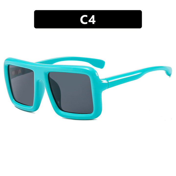 Women's sunglasses in a modern, rectangular design with high UV protection function Stornfield