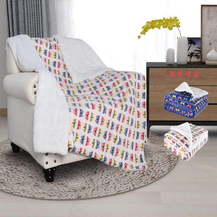 Women's Fleece Blanket with Reversible Design Stornfield