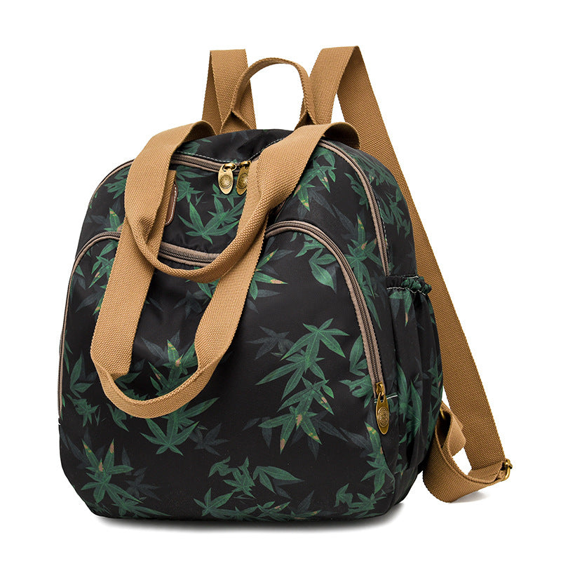 Stylish Floral Print Backpack Stornfield