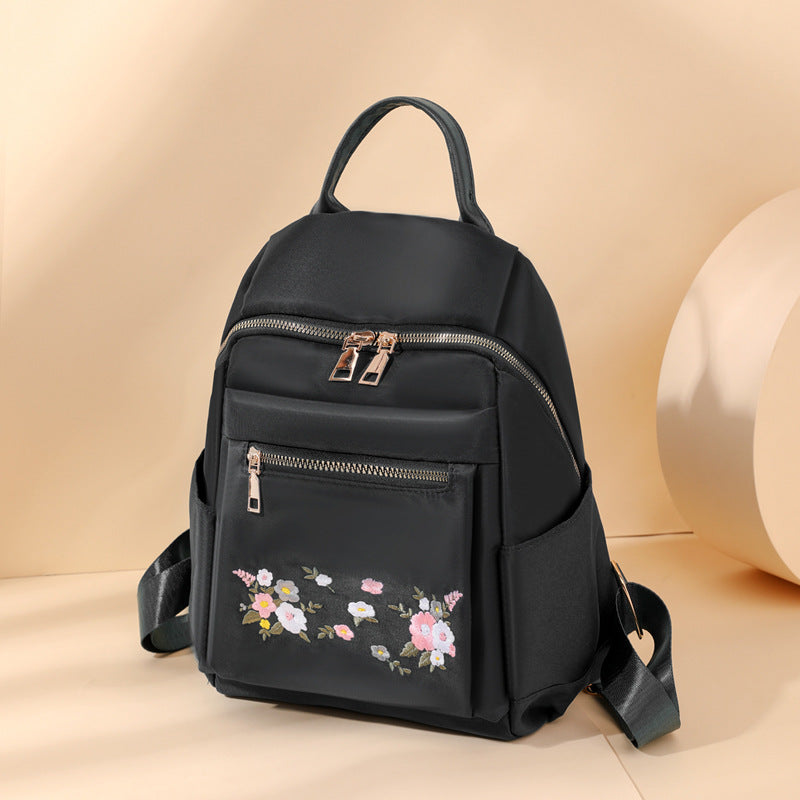 Floral Embroidered Backpack Stornfield