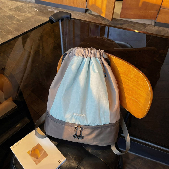 Minimalist Drawstring Backpack Stornfield