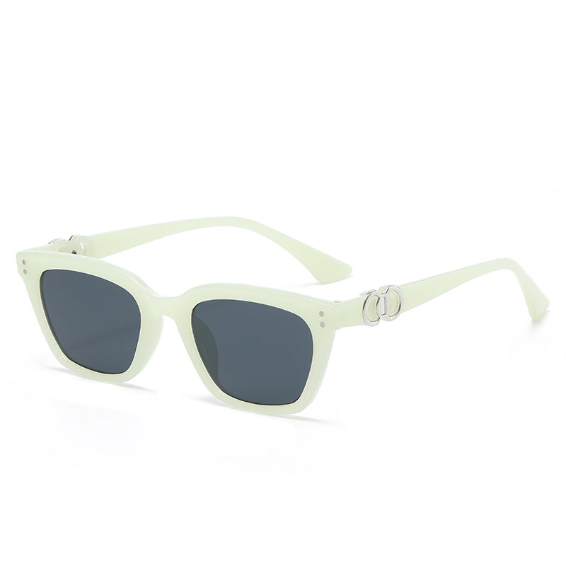 Women Elegant and fashionable sunglasses with decorative metal frame Stornfield