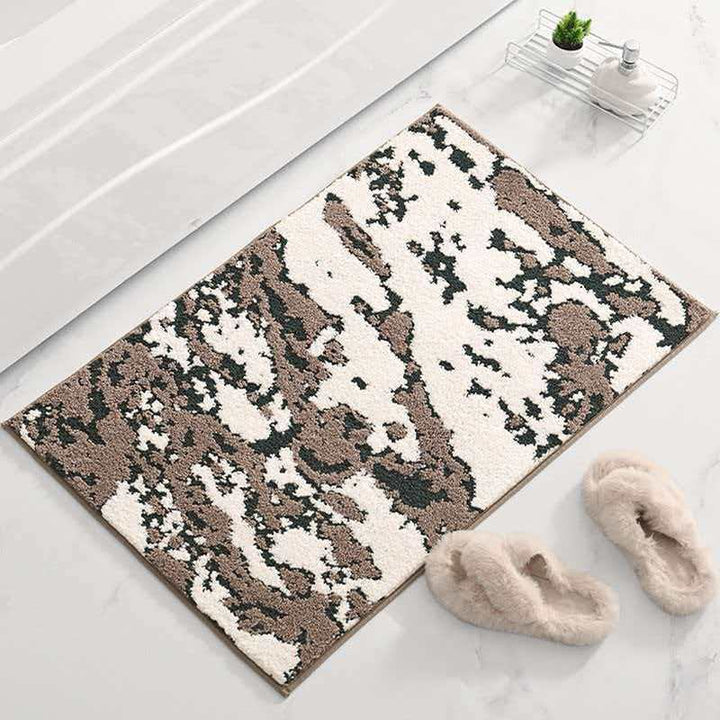 Textured Decorative Bath Mat Stornfield