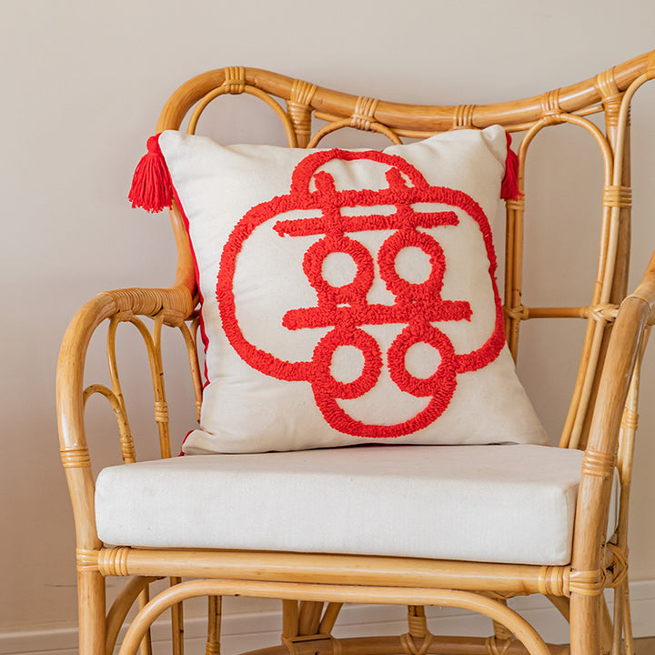 Decorative Bohemian-Style Cushion