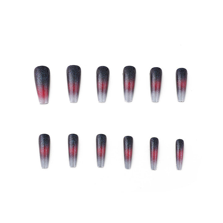 Glamorous artificial nails with gradient Stornfield