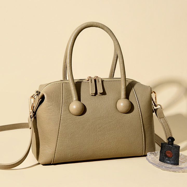 Stylish Textured Handheld Satchel Stornfield