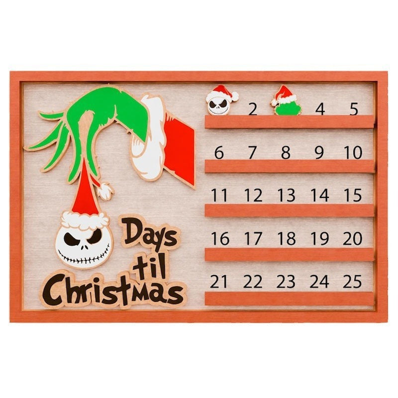 Advent Countdown Wall Decor