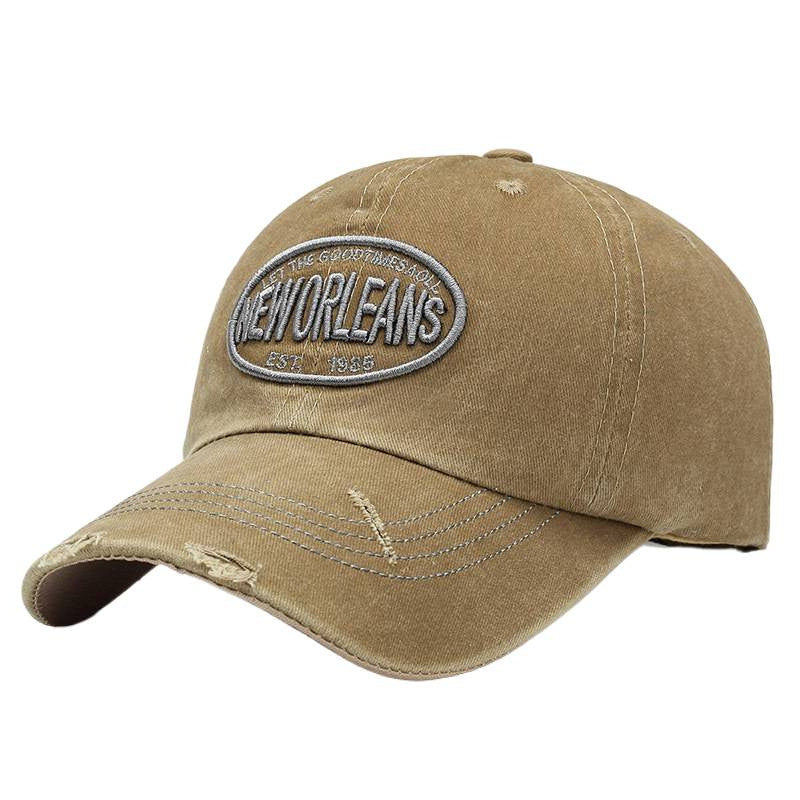 Women's Distressed Cotton Baseball Cap Stornfield 1784083760