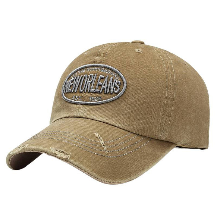 Women's Distressed Cotton Baseball Cap Stornfield 1784083760