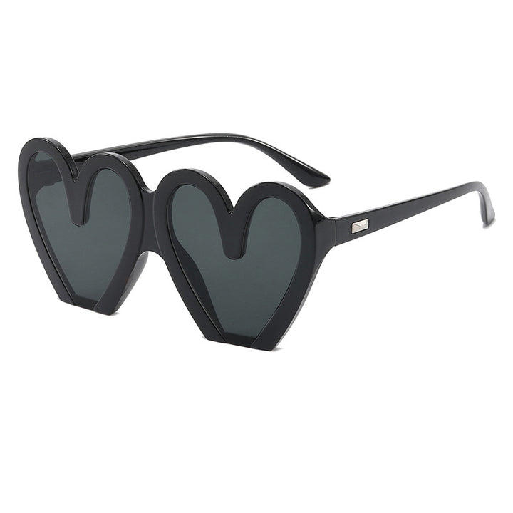 Women's Heart-Shaped Sunglasses with Striking Design Stornfield