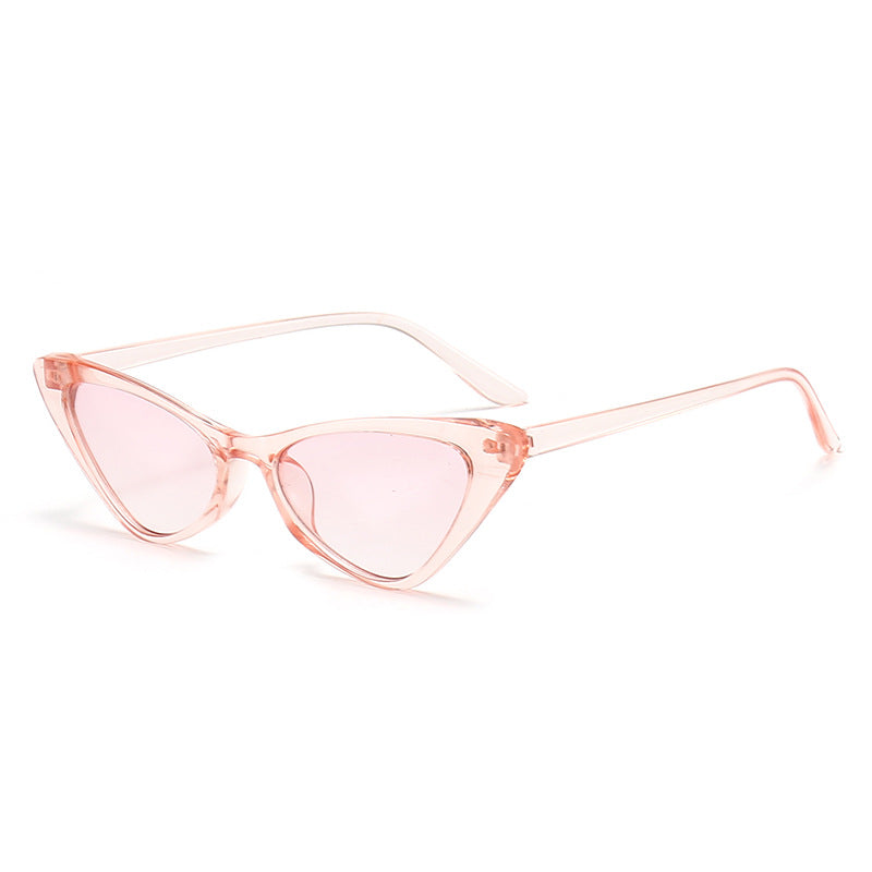 Women's Stylish Cat-Eye Sunglasses with Glossy Plastic Frame Stornfield