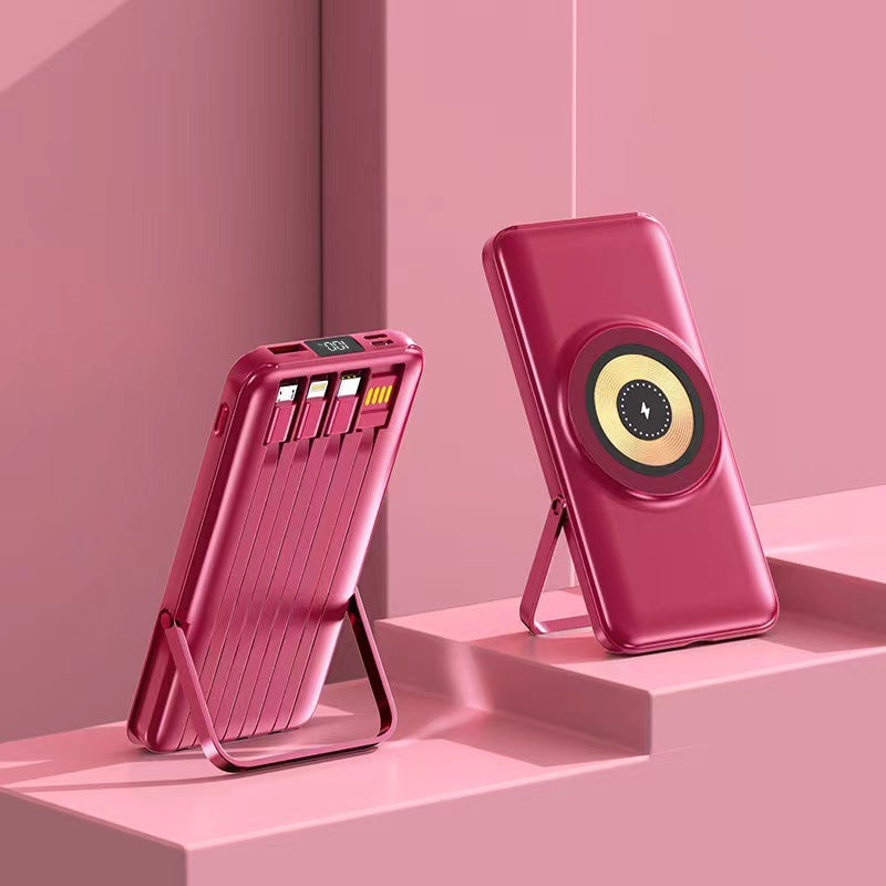 Multifunctional power bank with wireless charger and integrated stand Stornfield