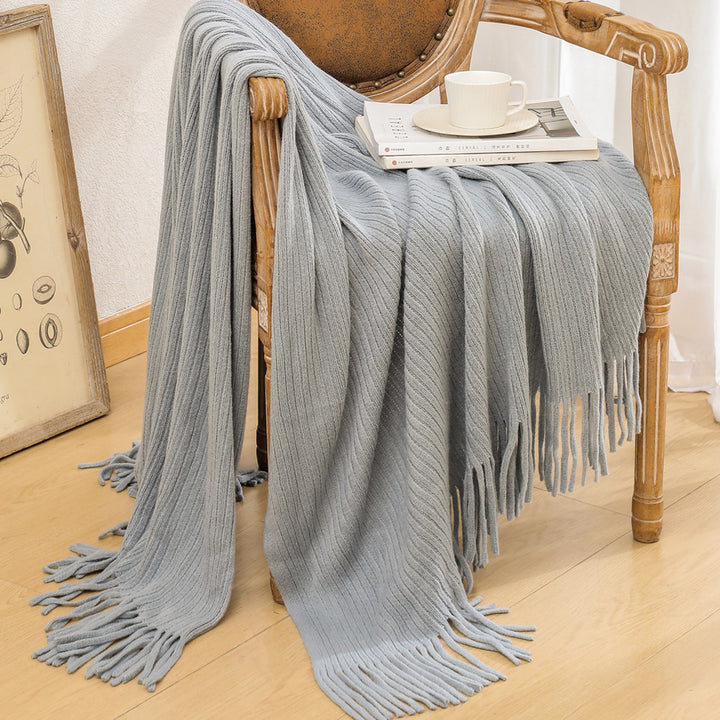Ladies cozy knit blanket Stornfield