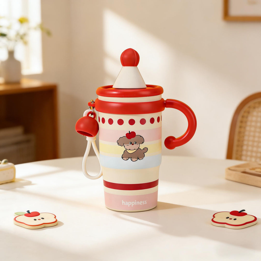 Ladies colorful and creative drinking cups with lid Stornfield