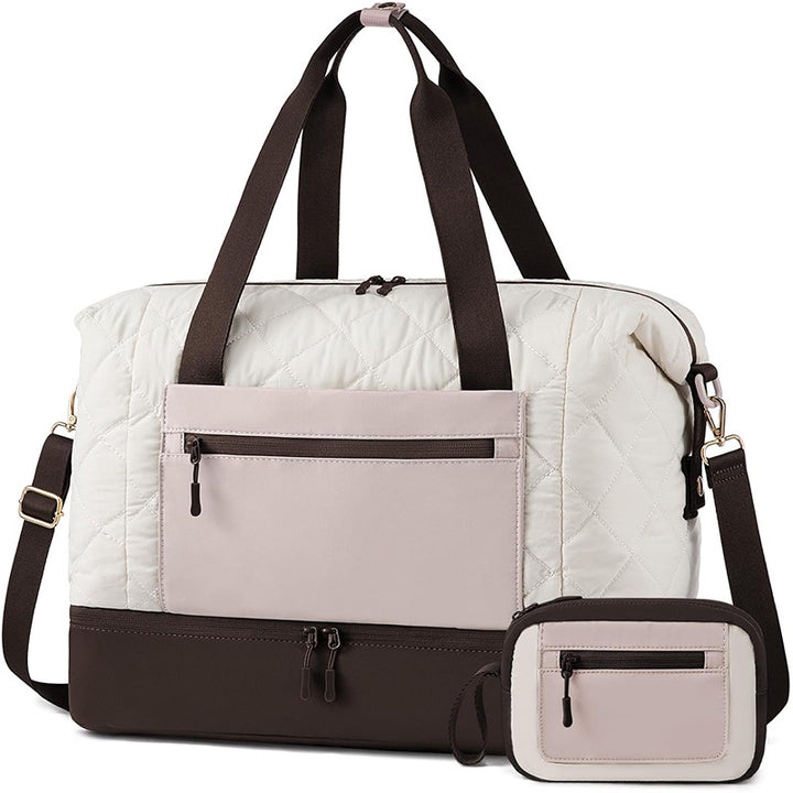 Practical Travel Bag with Removable Cosmetic Pouch Stornfield