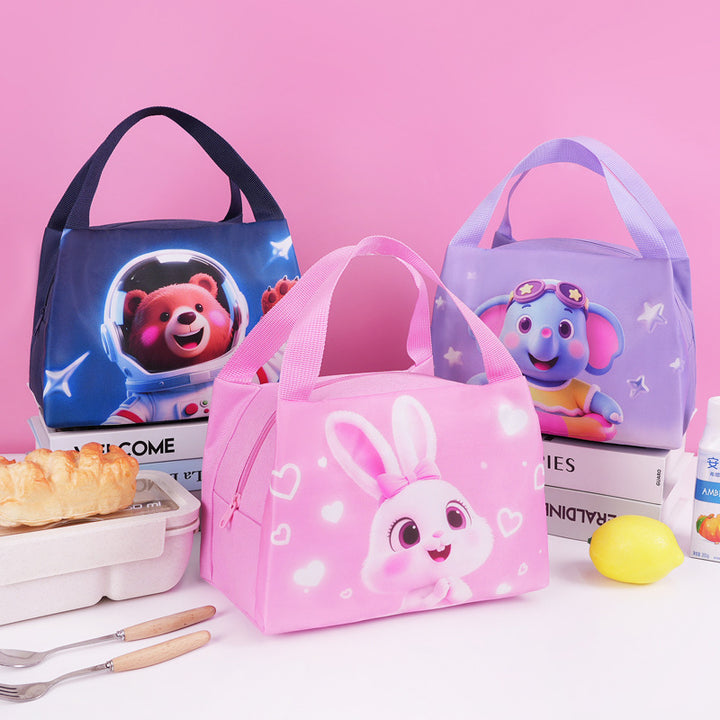 Cartoon-Themed Insulated Lunch Bag Stornfield