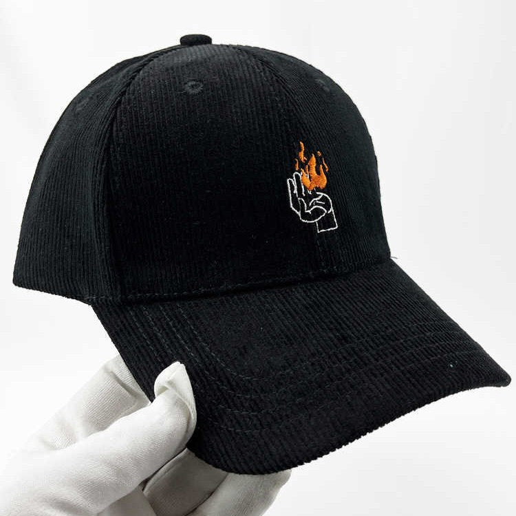 Men's Corduroy Graphic Baseball Cap Stornfield