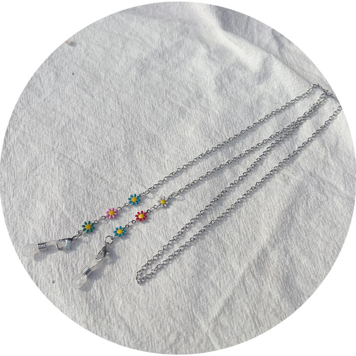 Floral-Accented Eyewear Chain Stornfield