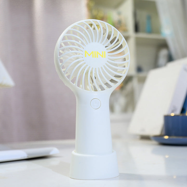 Women Portable Mini Handheld Fan with Ergonomic Design Stornfield