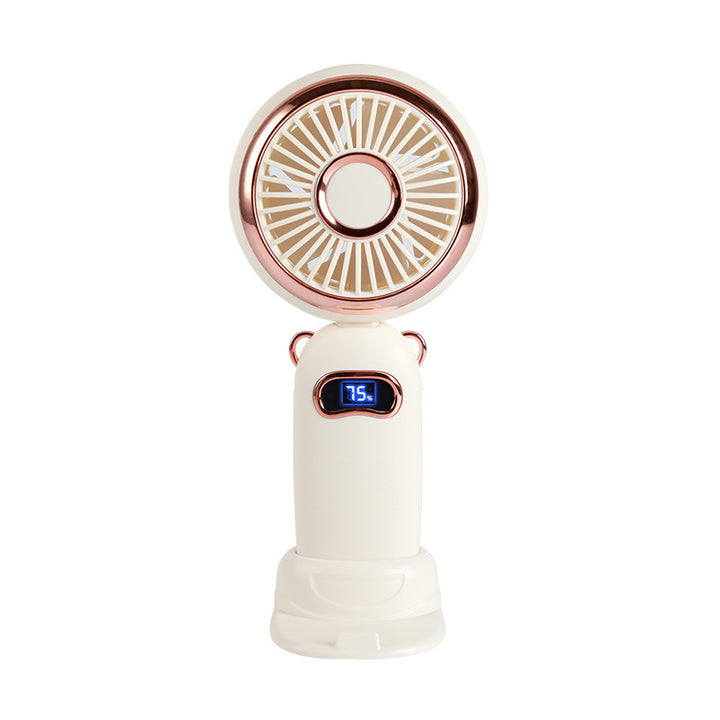 Unisex Portable Mini Hand Fan with Digital Control Stornfield