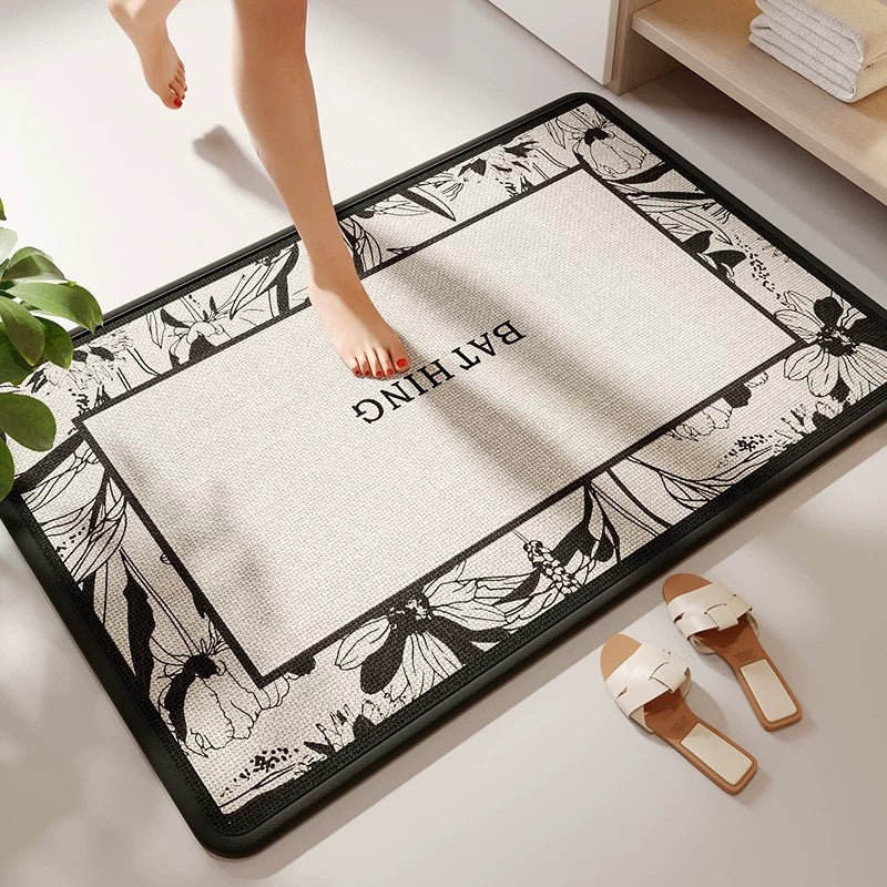 Luxurious Textured Bath Mat