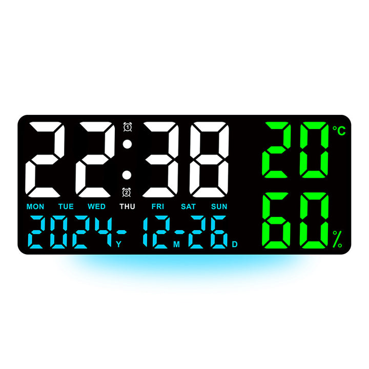 Digital multifunction alarm clock with large LED display Stornfield