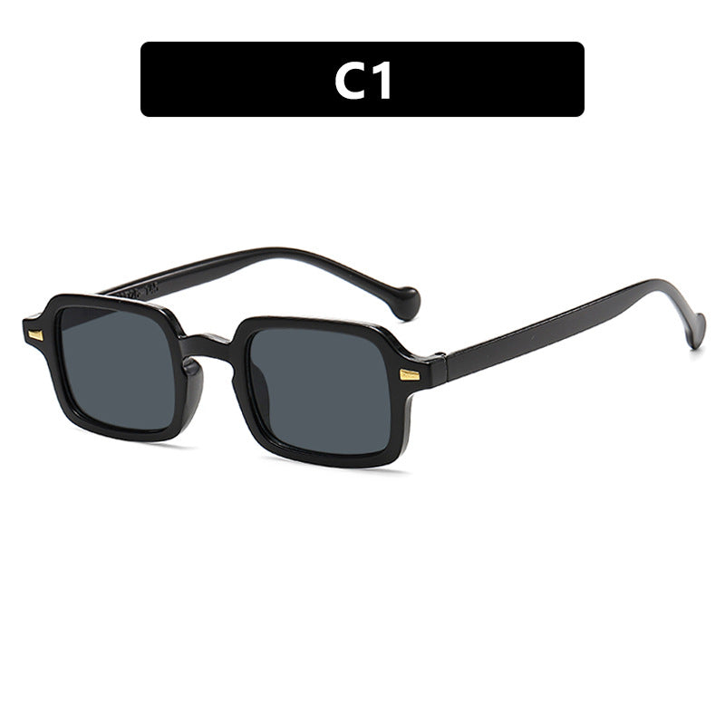 Ladies exclusive square sunglasses with elegant metal frame and UV protection Stornfield