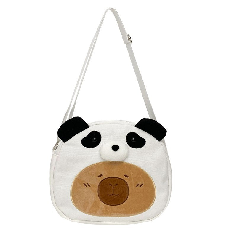 Cute Panda-Themed Shoulder Tote