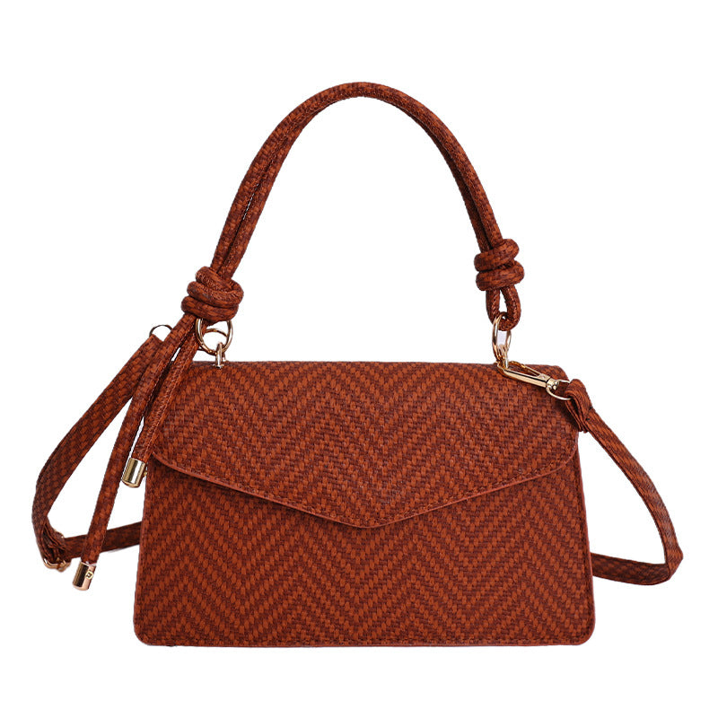 WoElegant Textured Fabric Handbag Stornfield