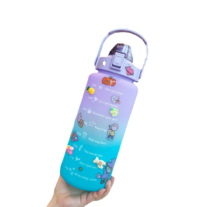 Women's Motivating Water Bottle with Interactive Sticker Set Stornfield
