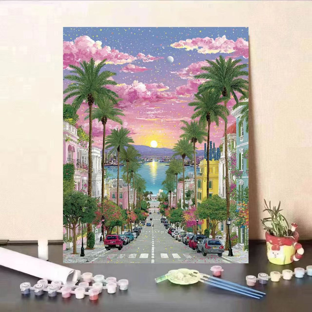 DIY Scenic Coastal Painting Kit Stornfield