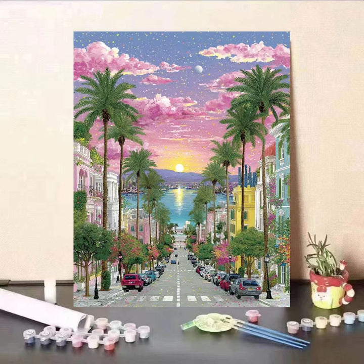 DIY Scenic Coastal Painting Kit Stornfield