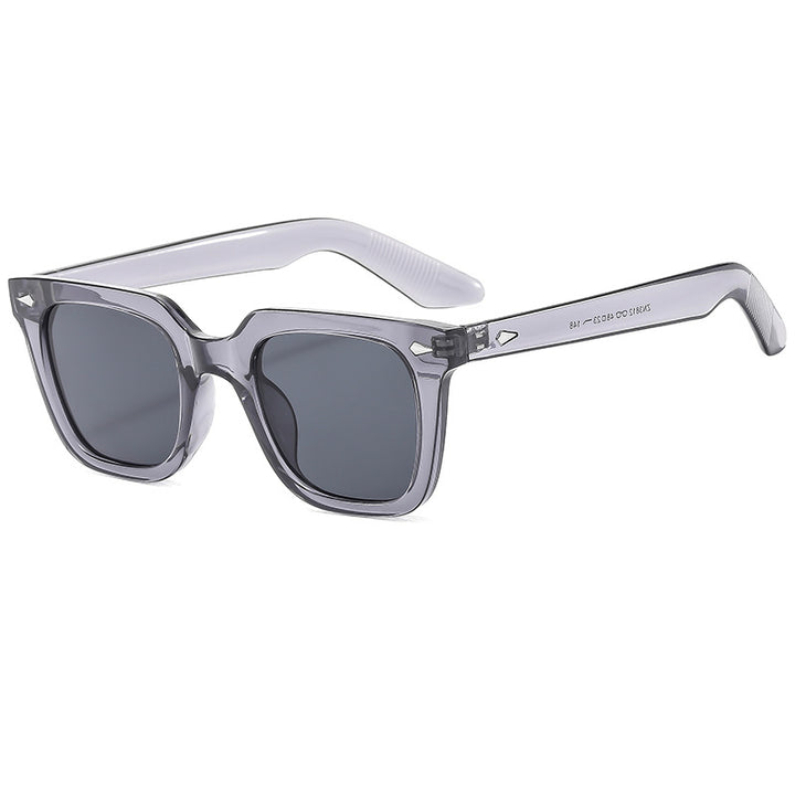 Ladies fashionable glasses with oversized, transparent frame Stornfield