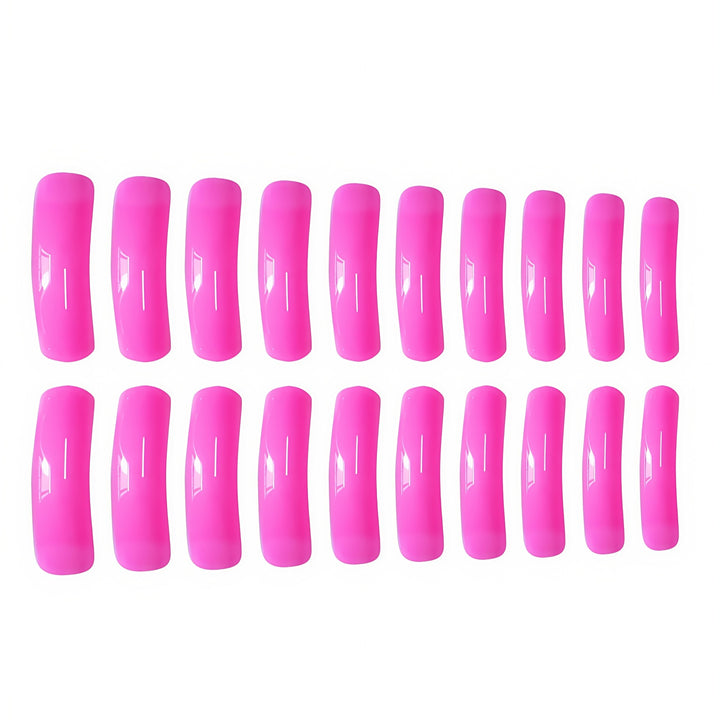 Stylish Sculpted Long Press-On Nails Stornfield