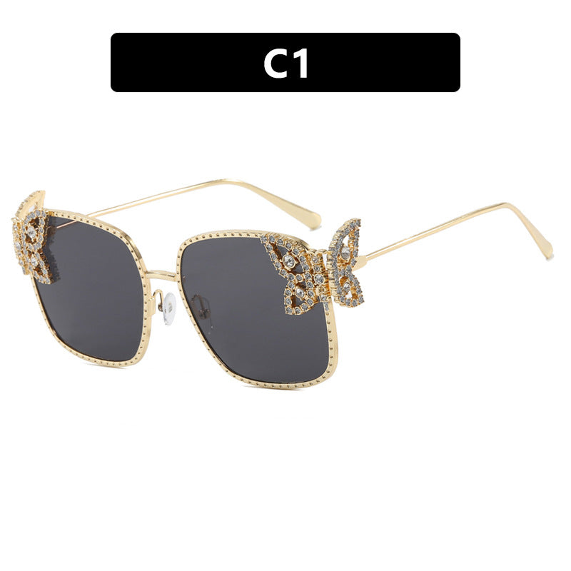 Ladies extravagant glasses with sparkling accents Stornfield