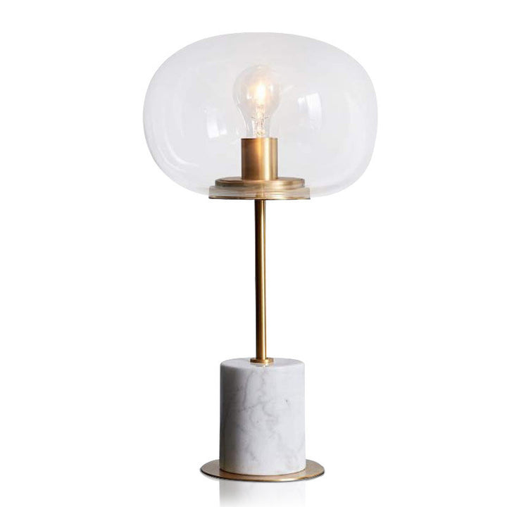 Modern Minimalist Table Lamp with Glass Shade