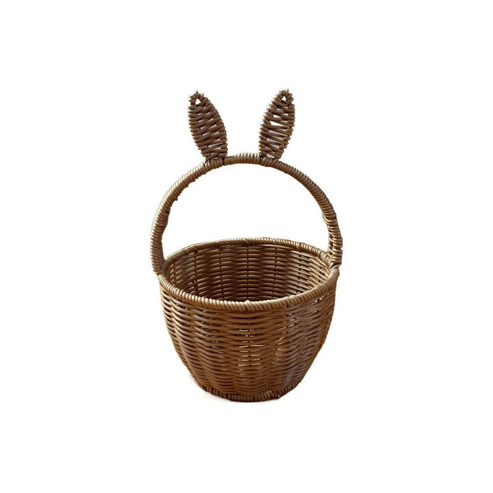 Decorative Bunny Ears Woven Basket Stornfield