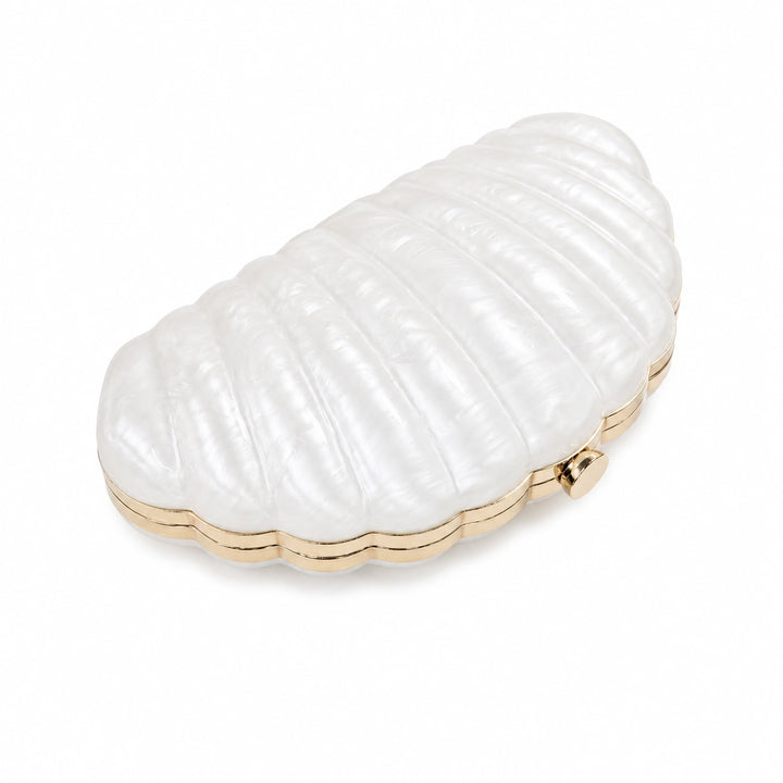 Elegant Shell-Shaped Handbag