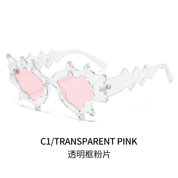 Ladies' Fashion Sunglasses in Extravagant Wave Design Stornfield