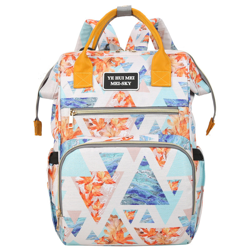 Stylish Geometric Print Backpack Stornfield