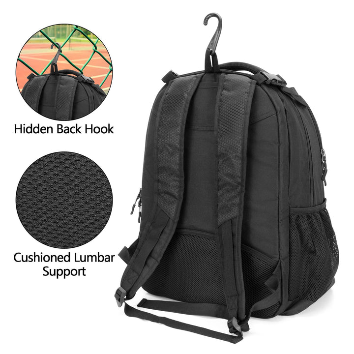 Unisex Sporty Backpack with special compartments for sports equipment Stornfield