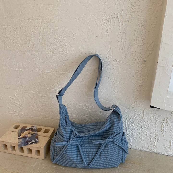 Casual Quilted Shoulder Bag