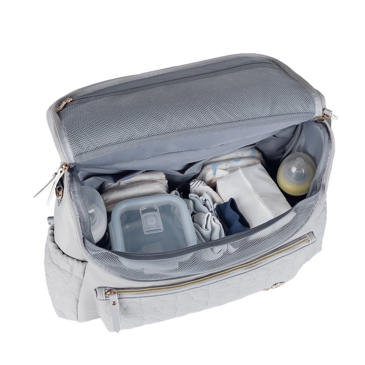 Fashionable backpack with intelligent compartment division Stornfield