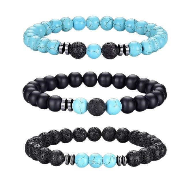 Natural Stone Beaded Bracelet Set Stornfield