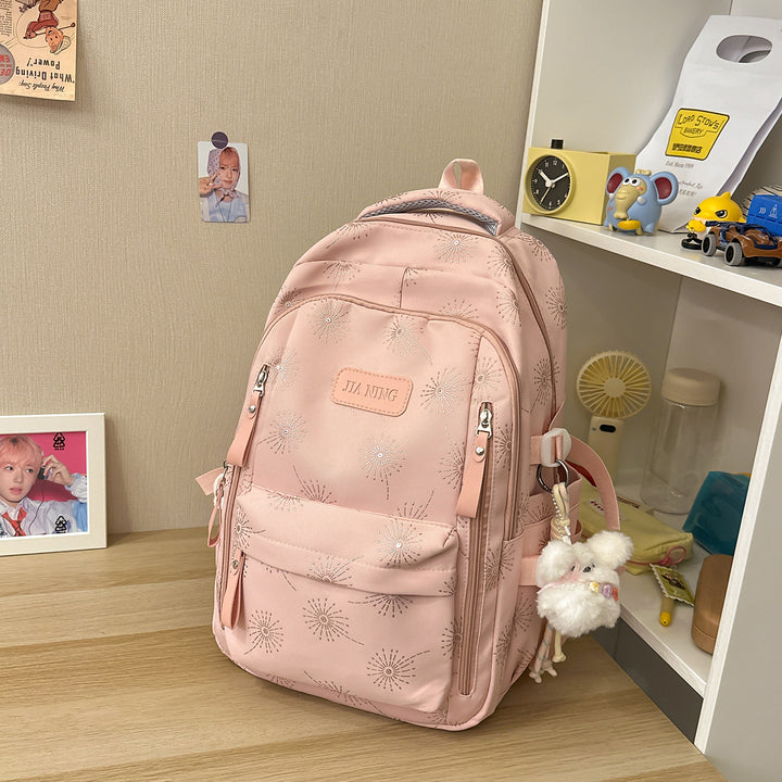 Floral-Printed Backpack with Adjustable Straps Stornfield