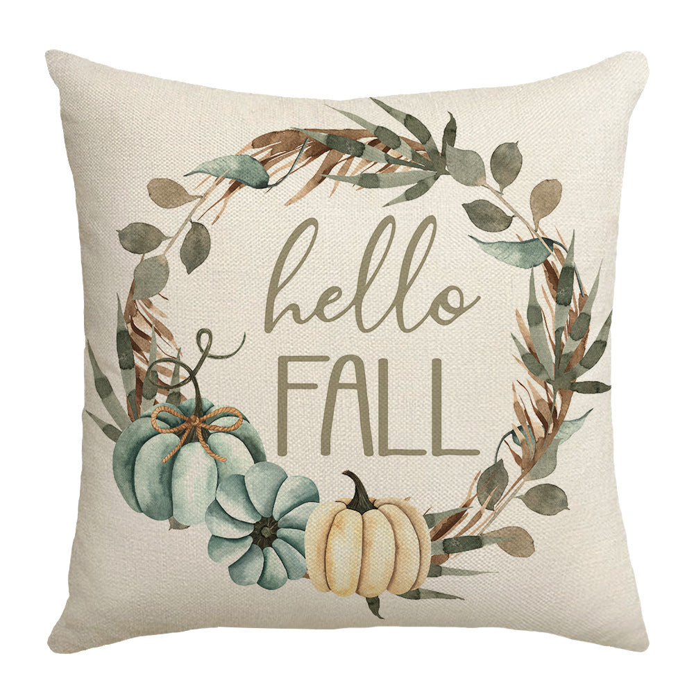Women Decorative Pillowcase with Stylish Pumpkin Design Stornfield